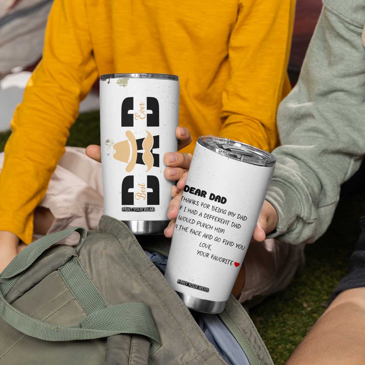 Gifts For Dad Tumbler Cup Christmas Birthday Present Ideas For Father Husband Fathers Gift TB10 Print Your Wear