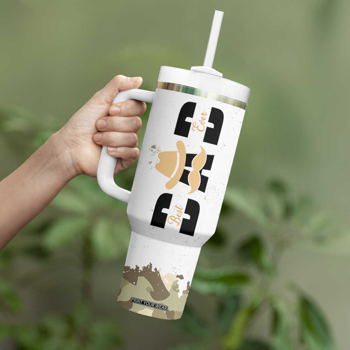 Gifts For Dad Tumbler With Handle Christmas Birthday Present Ideas For Father Husband Fathers Gift TB10 Print Your Wear