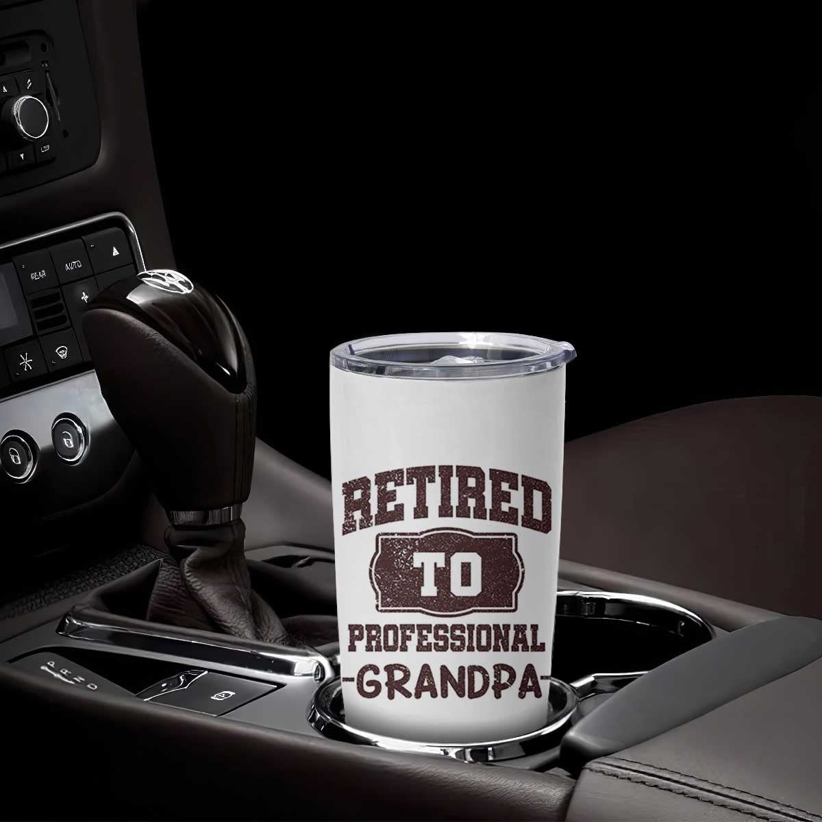 Retirement Gifts For Men Tumbler Cup Retired To Professional Grandpa Fathers Day TB10 Print Your Wear