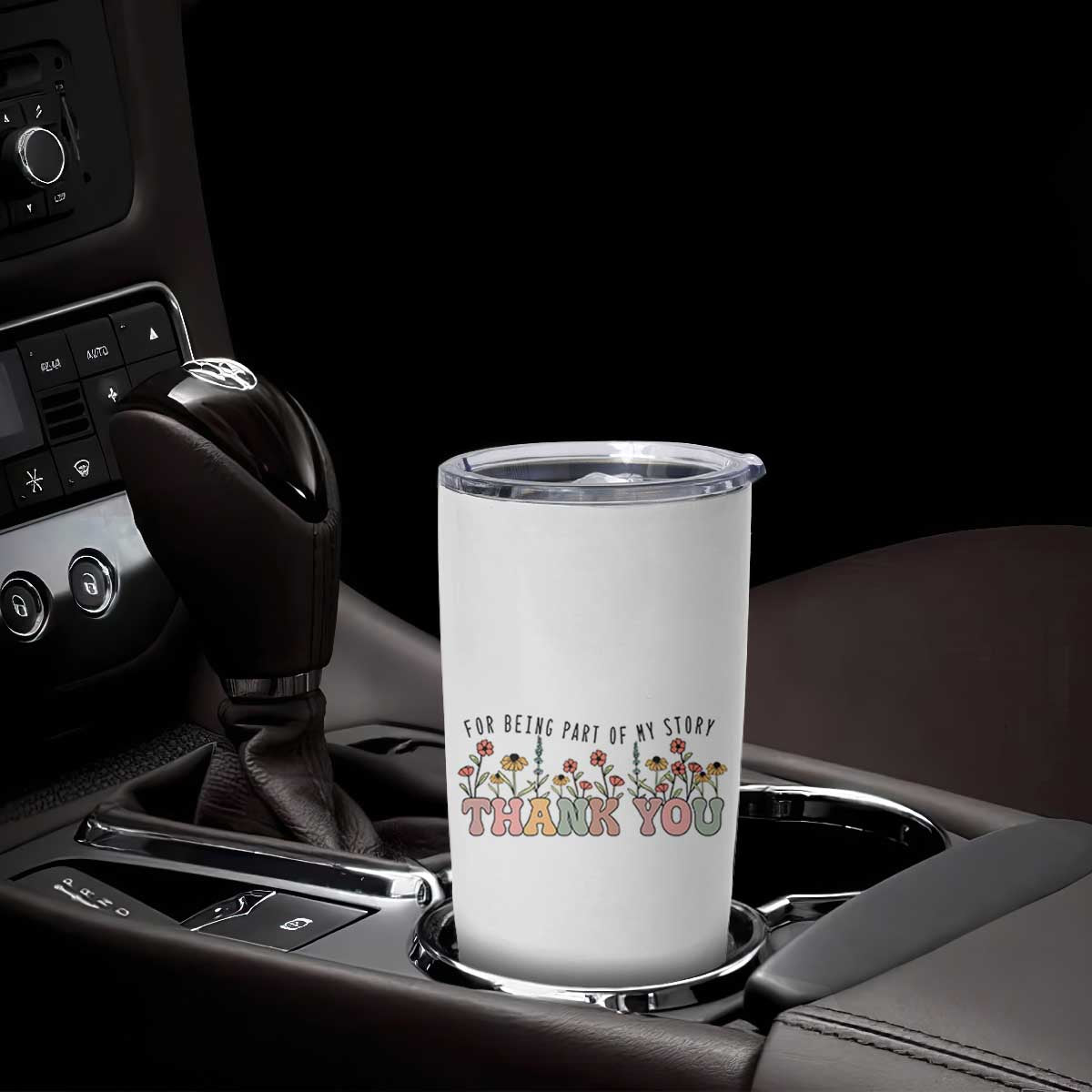 Goodbye Gifts Tumbler Cup Thank You For Being Part Of My Story Wild Flowers TB10 Print Your Wear