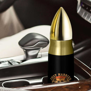 50th Anniversary Bullet Tumbler Just Married 50 Years Ago And Still Going Strong! Retro