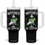 Funny Halloween Party Tumbler With Handle Witch Witches Be Sippin, for Ladies TB10 One Size: 40 oz Black Print Your Wear