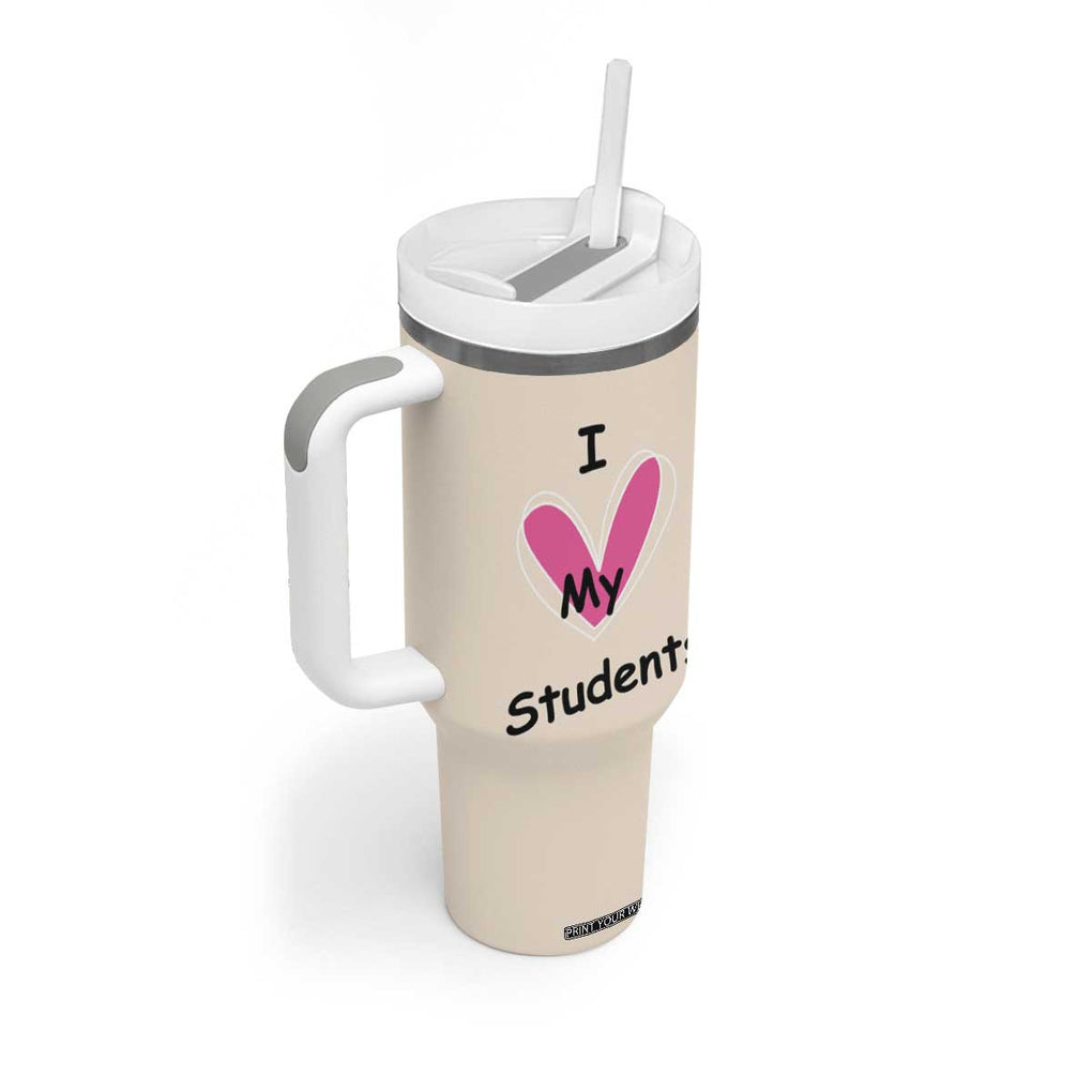 English Grammar Teacher Tumbler With Handle There Their They're Funny Humor TB10 Print Your Wear