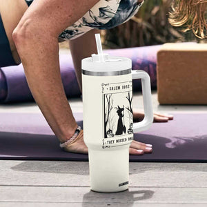 Witch Halloween Tumbler With Handle Women Girls Trip Salem 1692 They Missed One TB10 Print Your Wear