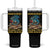Dragons and Books Lovers Gifts Tumbler With Handle Bookworm Please I'm A Book Dragon Nerds TB10 One Size: 40 oz Black Print Your Wear