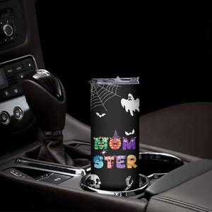 Funny Gifts For Mom Skinny Tumbler Halloween Mom Gift Spooky Mama Mom-Ster TB10 Print Your Wear