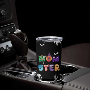 Funny Gifts For Mom Tumbler Cup Halloween Mom Gift Spooky Mama Mom-Ster TB10 Print Your Wear