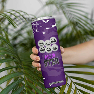 Halloween Mom Skinny Tumbler Momster Spooky Season Funny Mama Gift for Mom Ster TB10 Print Your Wear