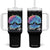 Suicide Prevention Awareness Tumbler With Handle Teal Purple Choose Life Support You Matter Therapist Psychologist TB10 One Size: 40 oz Black Print Your Wear