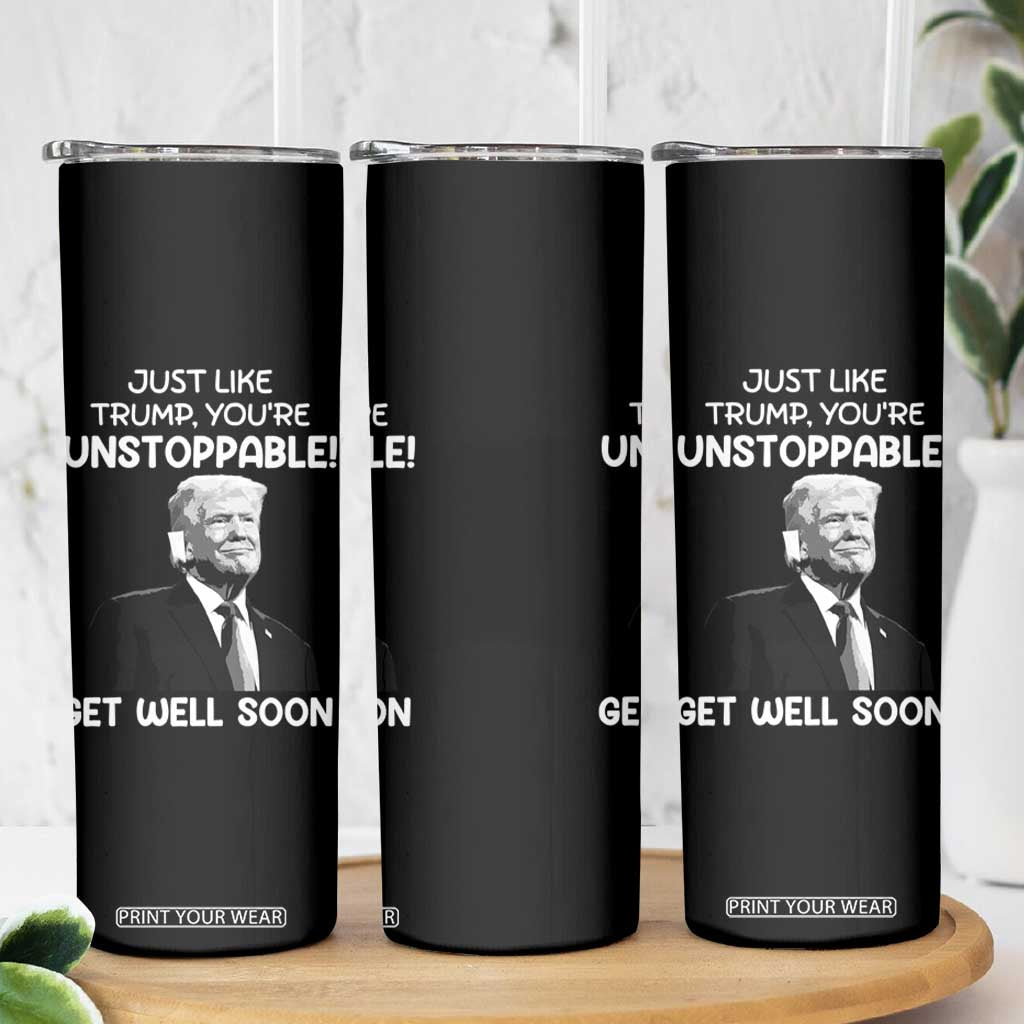 Get Well Soon Gifts Skinny Tumbler Humor Sick Care Trump TB10 Print Your Wear