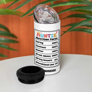 Aunt Gifts 4 in 1 Can Cooler Tumbler Auntie Birthday Cool Aunts Club TB10 Print Your Wear