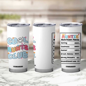 Aunt Gifts Tumbler Cup Auntie Birthday Cool Aunts Club TB10 Print Your Wear