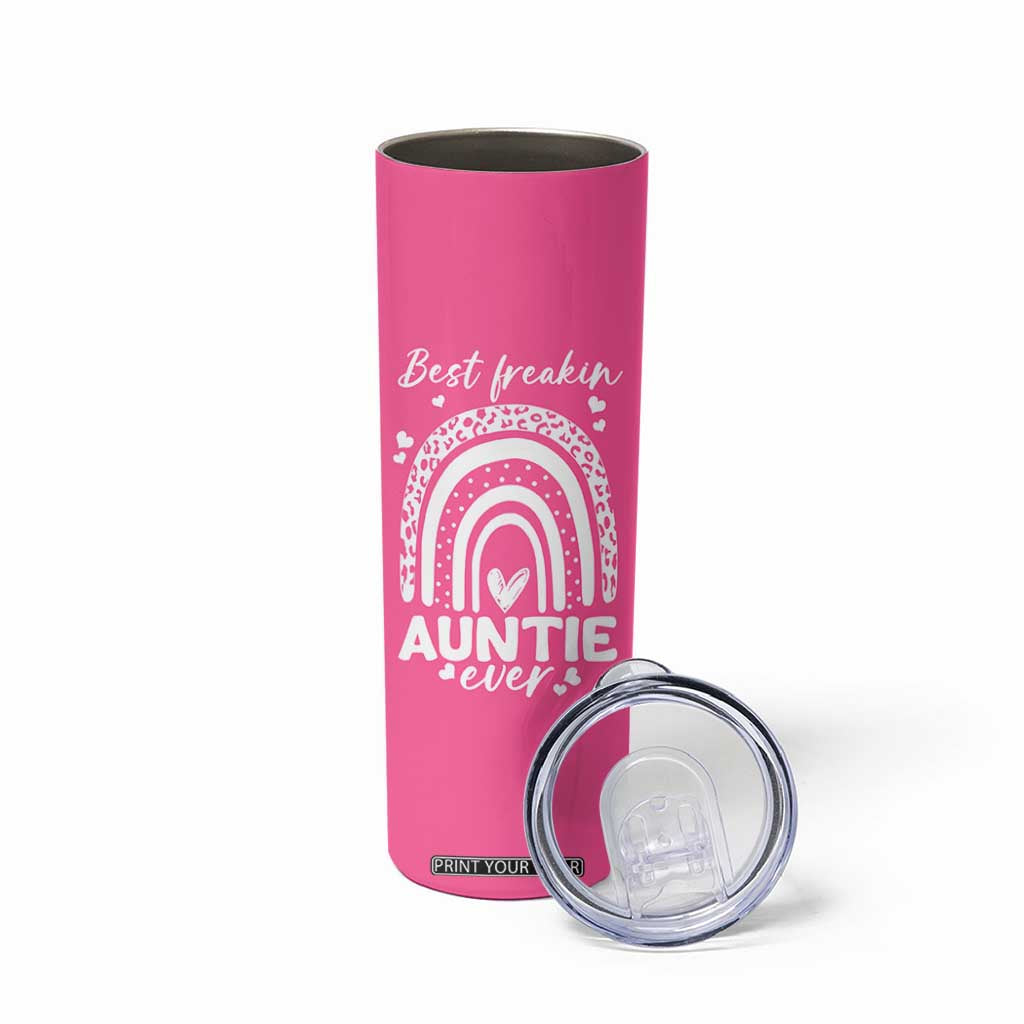 Aunt Gifts Skinny Tumbler Gift For New Aunts Auntie Birthday TB10 Print Your Wear