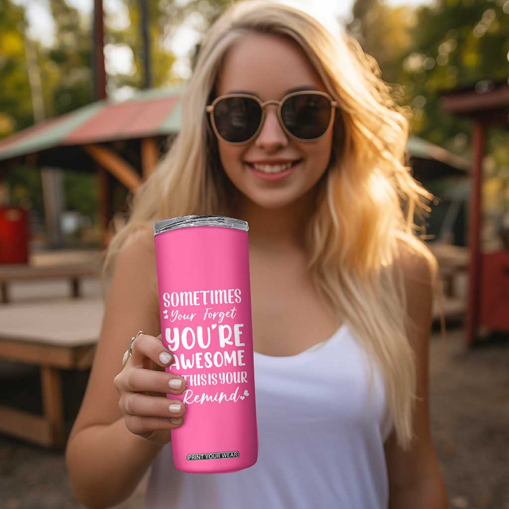 Aunt Gifts Skinny Tumbler Gift For New Aunts Auntie Birthday TB10 Print Your Wear