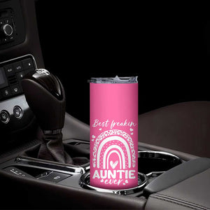 Aunt Gifts Skinny Tumbler Gift For New Aunts Auntie Birthday TB10 Print Your Wear