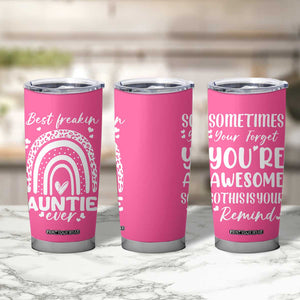 Aunt Gifts Tumbler Cup Gift For New Aunts Auntie Birthday TB10 Print Your Wear