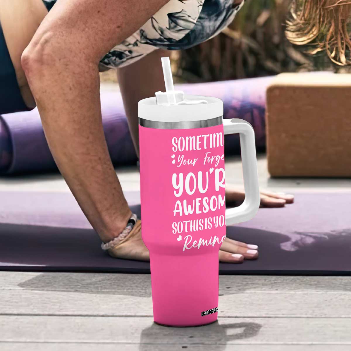 Aunt Gifts Tumbler With Handle Gift For New Aunts Auntie Birthday TB10 Print Your Wear