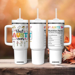 Funny Aunt Tumbler With Handle Best Auntie Ever TB10 Print Your Wear