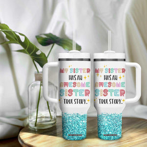 Sister Gifts From Sister Tumbler With Handle Funny Family Sibling TB10 Print Your Wear
