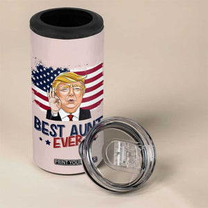 Funny Auntie 4 in 1 Can Cooler Tumbler Best Aunt Ever TB10 Print Your Wear