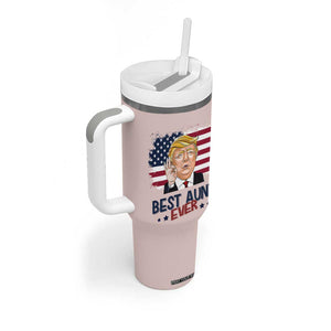 Funny Auntie Tumbler With Handle Best Aunt Ever TB10 Print Your Wear