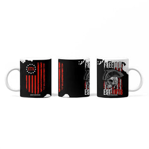US Patriot Coffee Mug Freedom 250 Years Of Freedom 1776 2026 American Flag TB10 Print Your Wear