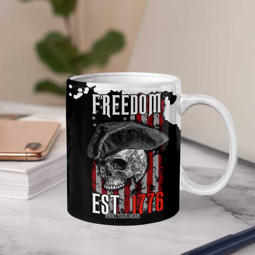 US Patriot Coffee Mug Freedom 250 Years Of Freedom 1776 2026 American Flag TB10 Print Your Wear