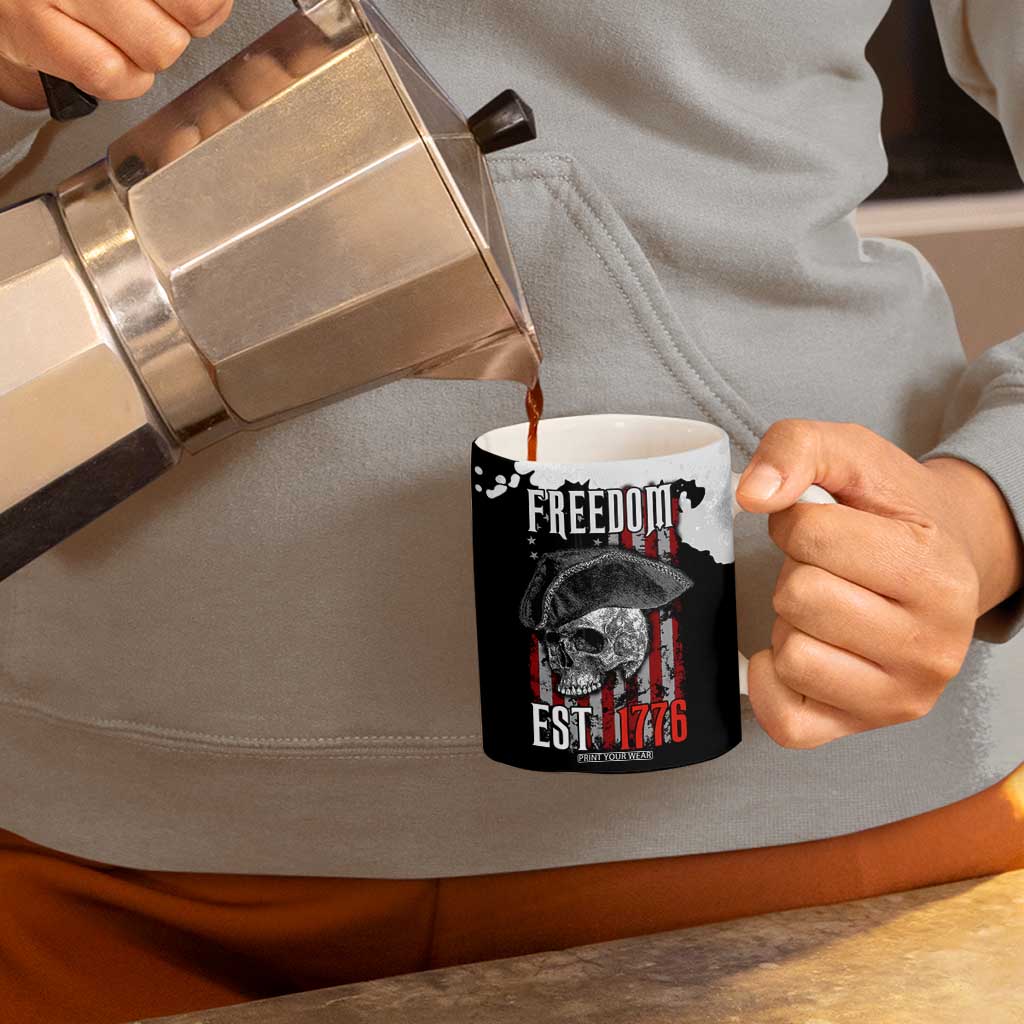 US Patriot Coffee Mug Freedom 250 Years Of Freedom 1776 2026 American Flag TB10 Print Your Wear