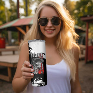 US Patriot Skinny Tumbler Freedom 250 Years Of Freedom 1776 2026 American Flag TB10 Print Your Wear