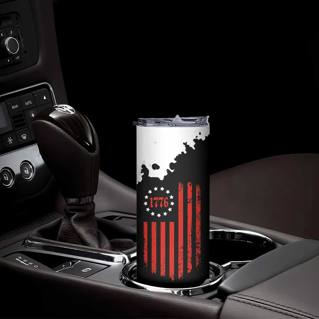 US Patriot Skinny Tumbler Freedom 250 Years Of Freedom 1776 2026 American Flag TB10 Print Your Wear