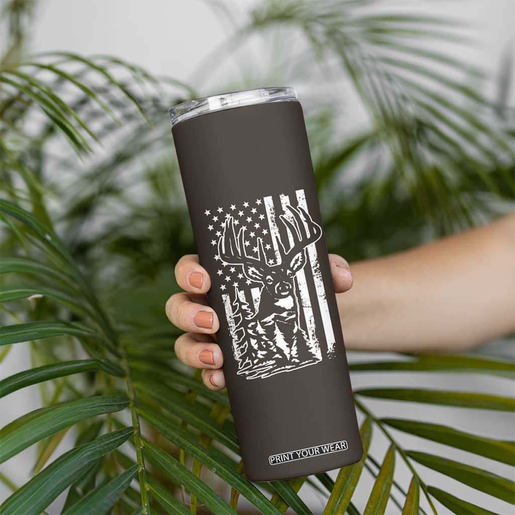 Deer Hunters Skinny Tumbler Best Buckin' Dad Ever Funny Fathers Day Christmas Gifts for Dad TB10 Print Your Wear