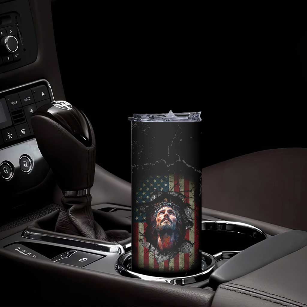 Christian Gift for Men Skinny Tumbler I Can Do All Things Through Christ Religious Pastor TB10 Print Your Wear