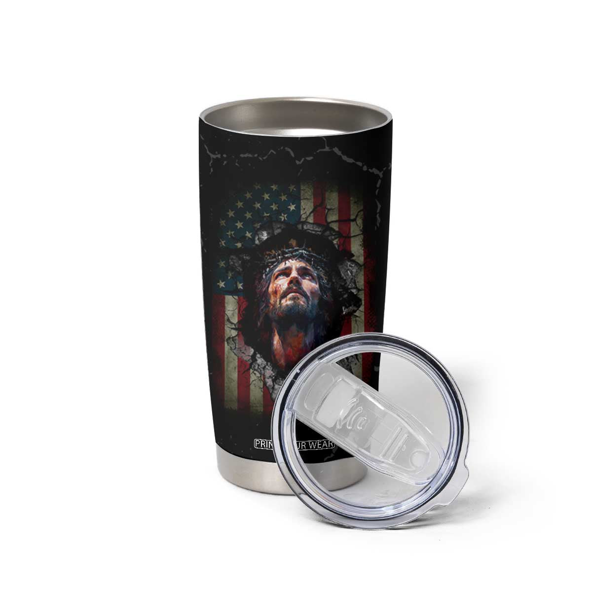 Christian Gift for Men Tumbler Cup I Can Do All Things Through Christ Religious Pastor TB10 Print Your Wear