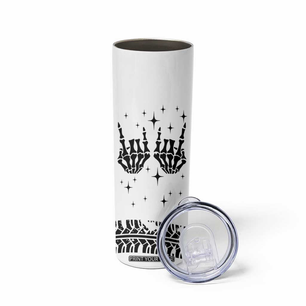 Dad Gifts Skinny Tumbler Cool Skeleton Fathers Day TB10 Print Your Wear