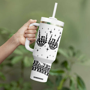 Dad Gifts Tumbler With Handle Cool Skeleton Fathers Day TB10 Print Your Wear