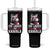 Harris 2024 Tumbler With Handle Cat Lady Ladies for Kamala Madam President TB10 One Size: 40 oz Black Print Your Wear