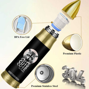 Cute Raccoon Bullet Tumbler But Feral Gag Gift For Her TB10 Print Your Wear