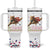 Harris 2024 Tumbler With Handle Cat Lady, Ladies for Kamala Madam President TB10 One Size: 40 oz White Print Your Wear