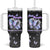 Suicide Prevention Awareness Tumbler With Handle Teal Purple Butterfly Just Breathe Everything Is Going To Be Okay TB10 One Size: 40 oz Black Print Your Wear