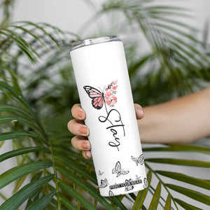 Mental Health Skinny Tumbler Stay Inspiring Positive Motivational Quote Suicide Prevention TB10 Print Your Wear