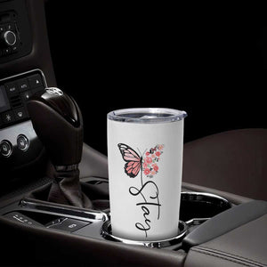 Mental Health Tumbler Cup Stay Inspiring Positive Motivational Quote Suicide Prevention TB10 Print Your Wear