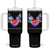 Suicide Prevention Awareness Tumbler With Handle Teal Purple Infinity Wings Your Story Is Not Over TB10 One Size: 40 oz Black Print Your Wear