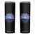 Suicide Prevention Awareness Skinny Tumbler Teal Purple Sunflower It's Okay If The Only Thing You Do Today Is Breathe TB10 Black Print Your Wear