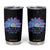 Suicide Prevention Awareness Tumbler Cup Teal Purple Sunflower It's Okay If The Only Thing You Do Today Is Breathe TB10 Black Print Your Wear