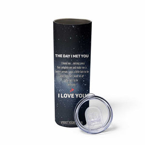 Anniversary Gift for Him Her Skinny Tumbler Love Reminder Anniversary Wedding Romantic Gifts TB10 Print Your Wear