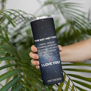 Anniversary Gift for Him Her Skinny Tumbler Love Reminder Anniversary Wedding Romantic Gifts TB10 Print Your Wear
