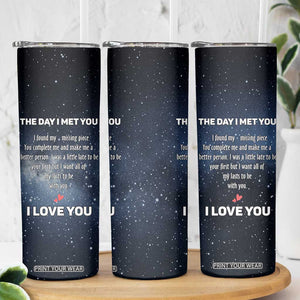 Anniversary Gift for Him Her Skinny Tumbler Love Reminder Anniversary Wedding Romantic Gifts TB10 Print Your Wear