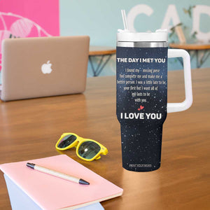 Anniversary Gift for Him Her Tumbler With Handle Love Reminder Anniversary Wedding Romantic Gifts TB10 Print Your Wear