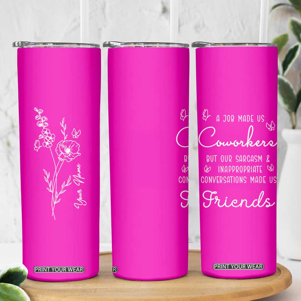 Coworker Gifts Skinny Tumbler Thank You Appreciation Gifts For Coworkers Friends TB10 Print Your Wear