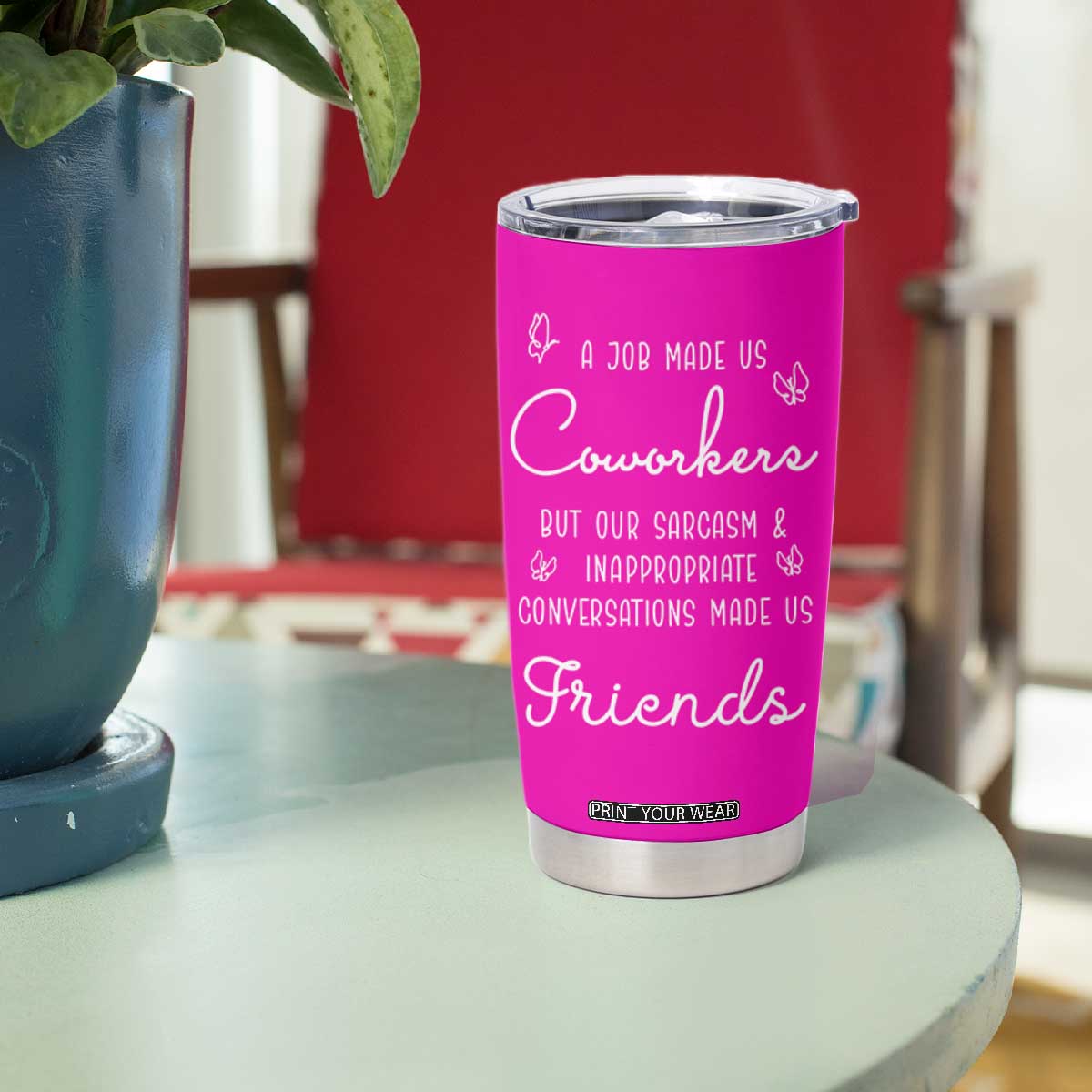 Coworker Gifts Tumbler Cup Thank You Appreciation Gifts For Coworkers Friends TB10 Print Your Wear